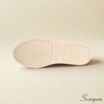 Solado em TR emborrachado antiderrapante de calçado feminino scarpan