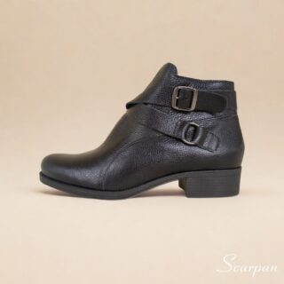 Bota de Couro Preto - 8000